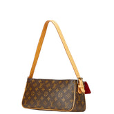 ルイ ヴィトン モノグラム ヴィバシテMM ショルダーバッグ M51164 ブラウン PVC レザー レディース LOUIS VUITTON 【中古】